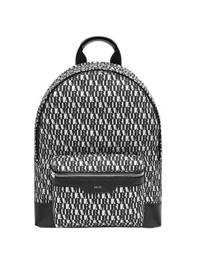 Amiri All-Over Logo Canvas Backpack