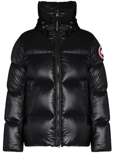 Canada Goose Core Crofton Hooded Coat in Black