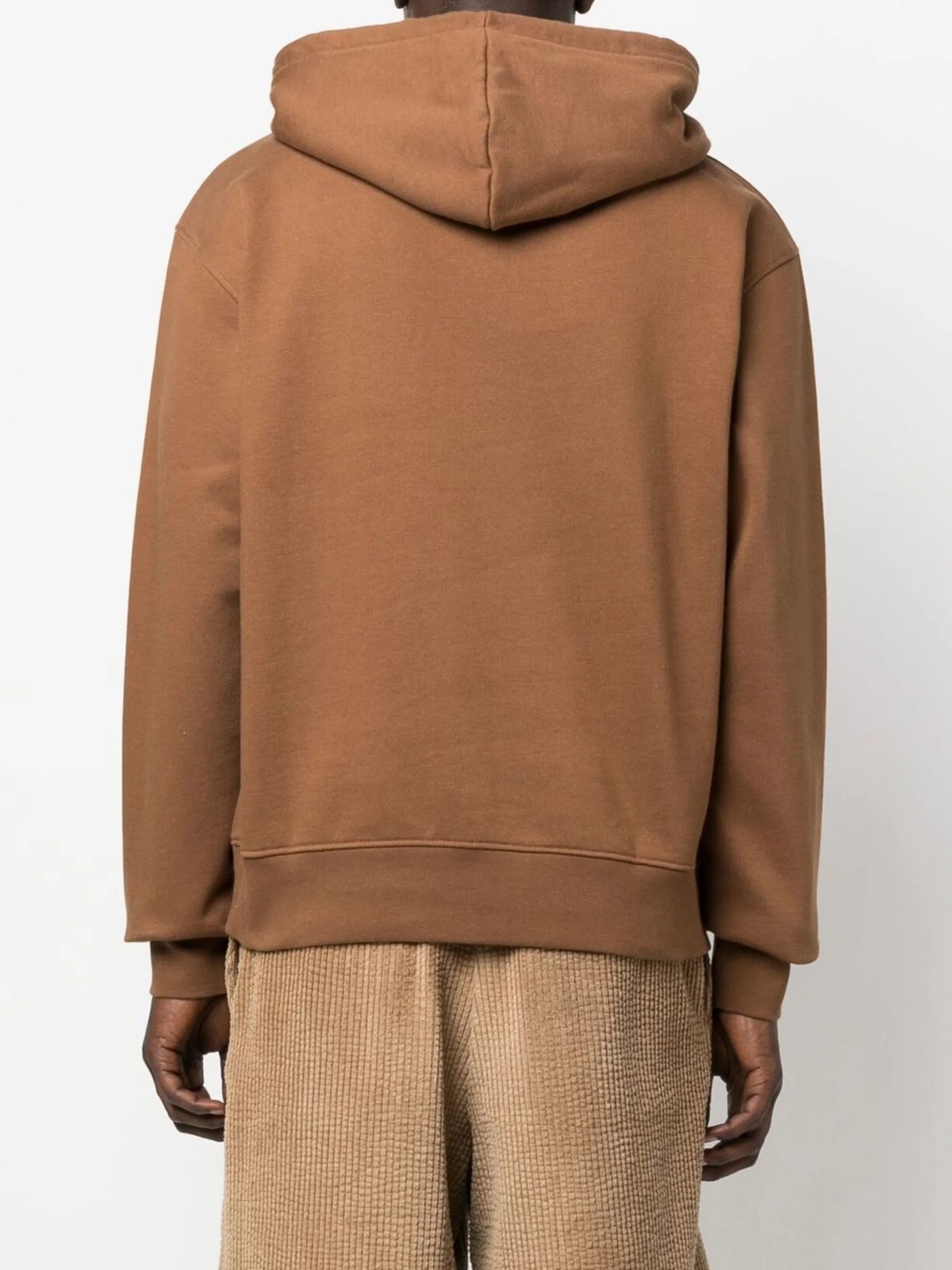 Jacquemus Le Sweatshirt Brodé Embroidered Hoodie in Brown
