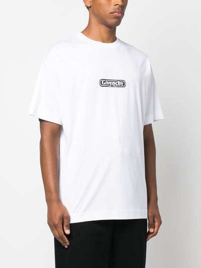 Givenchy Est. 1952 Logo Printed T-Shirt in White