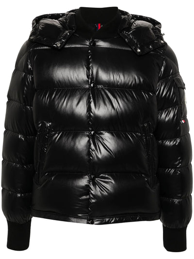 Moncler Maljasset Padded Jacket Black