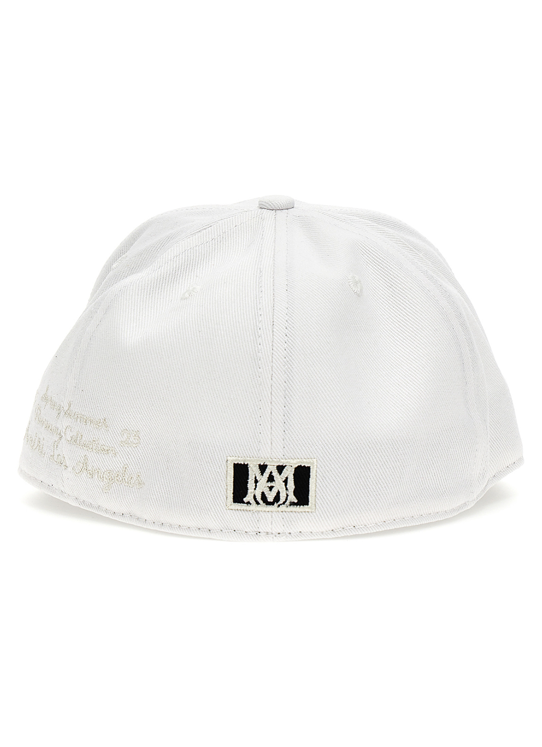 Amiri MA Logo Embroidered Cap in White