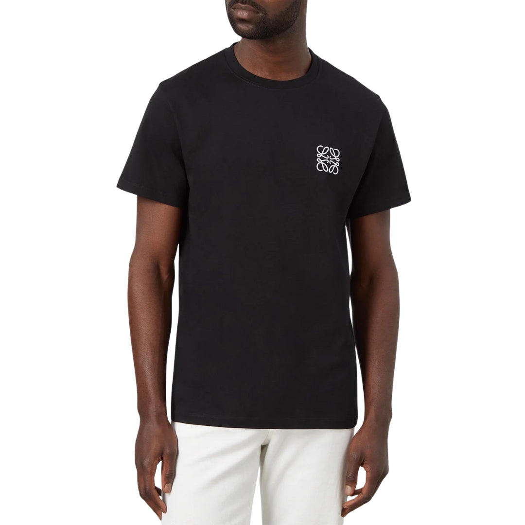Loewe H526Y22X75 1100 Black T Shirt Male