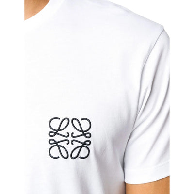 Loewe H526Y22X75 2100 White T Shirt Male