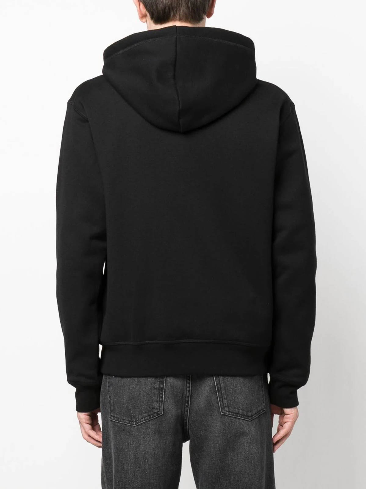 Dsquared2 Icon Logo-print Zipped Hoodie Black