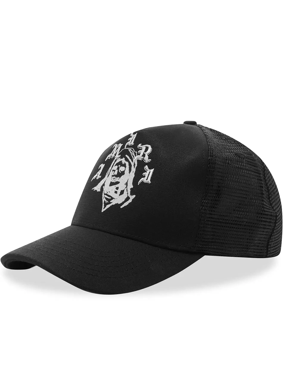 Amiri Reaper Trucker Hat in Black