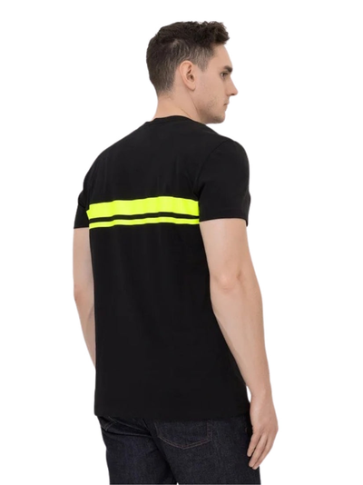 Balmain Neonogo Logo Black T-Shirt