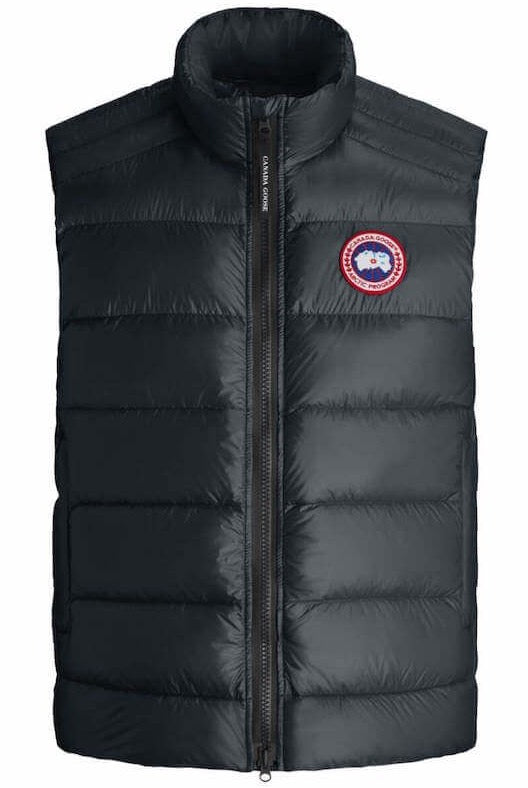 Canada Goose Logo Patch Crofton Gilet in Carbon