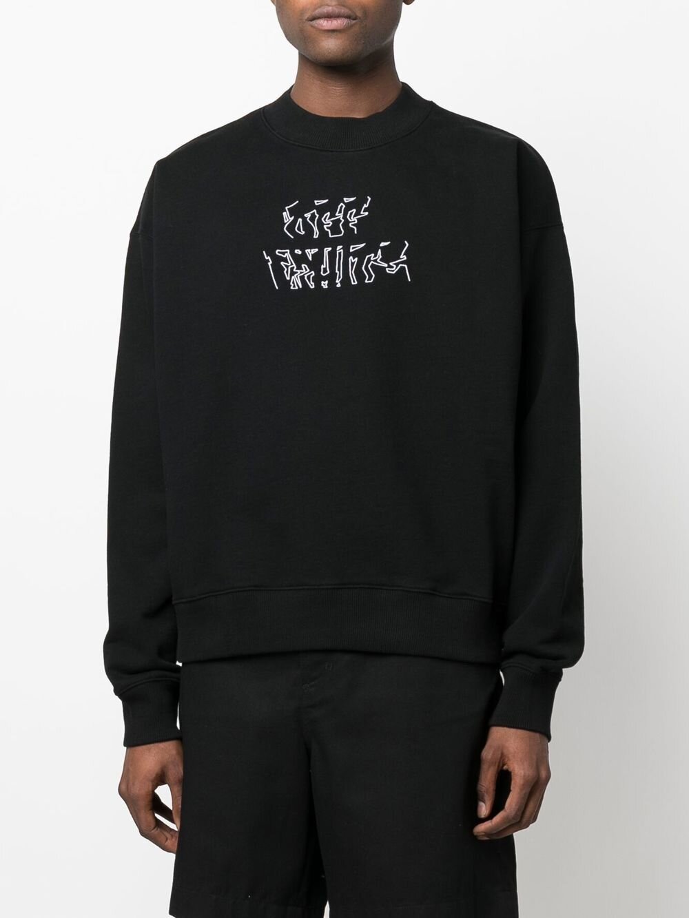 Off-White Neen Arrow Skate Black Sweatshirt