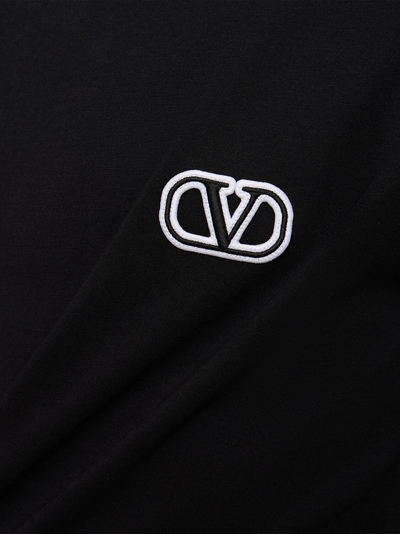 Valentino VLogo Signature Patch Black T-Shirt