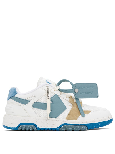 Off-White Out of Office Slim Trainers in White/Blue