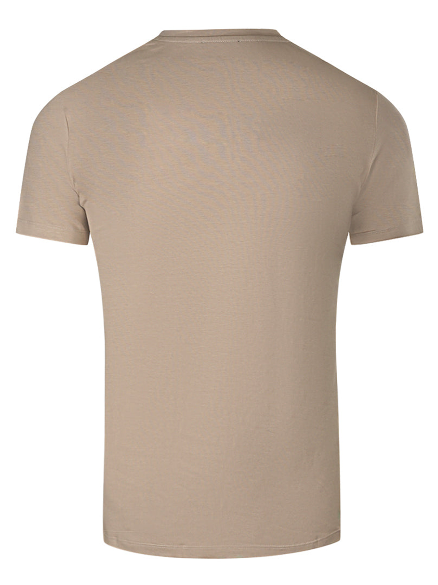 Balmain Vertical Embossed Logo Brown T-Shirt