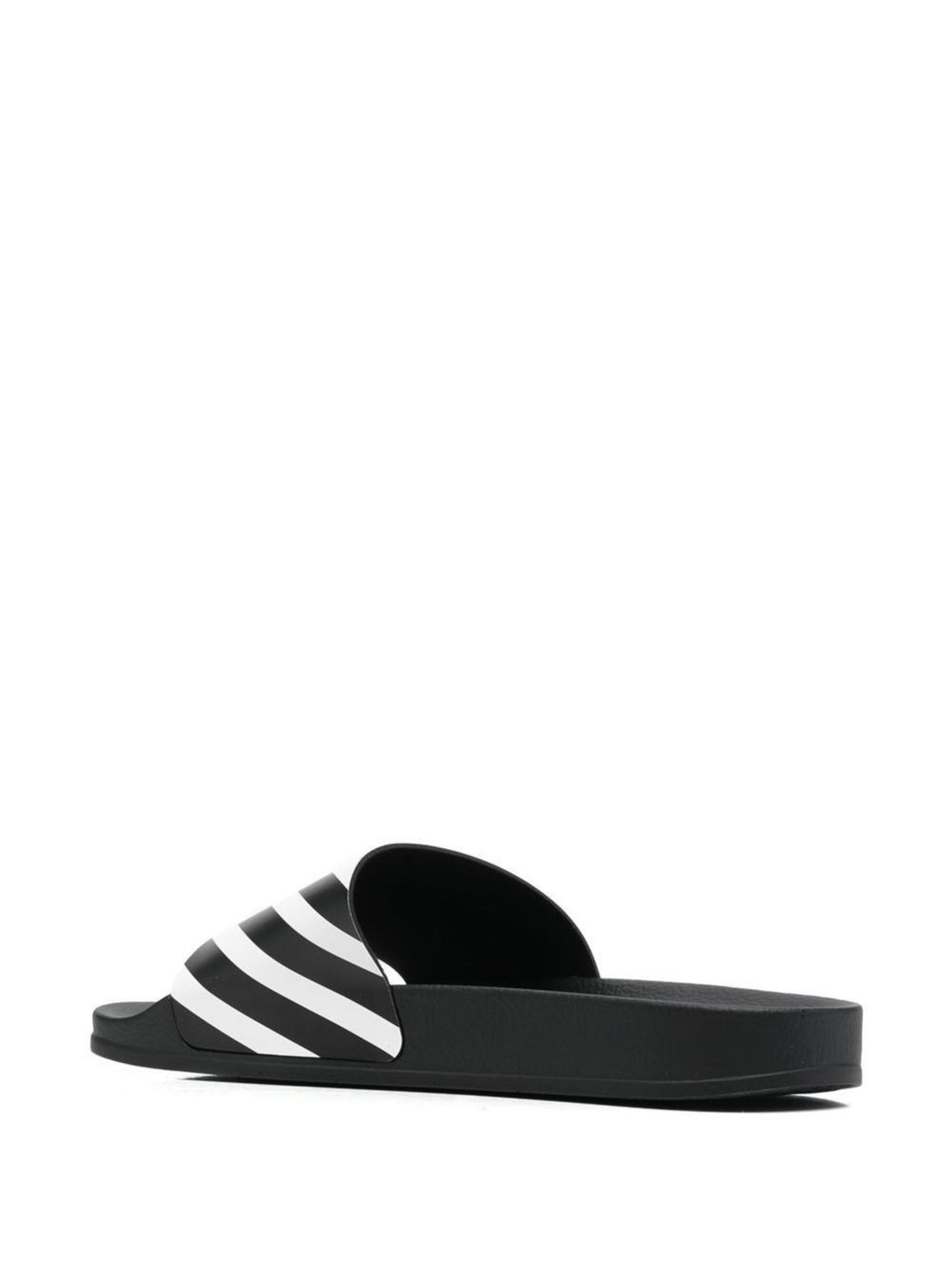 Off-White Diag-stripe Moulded Sliders