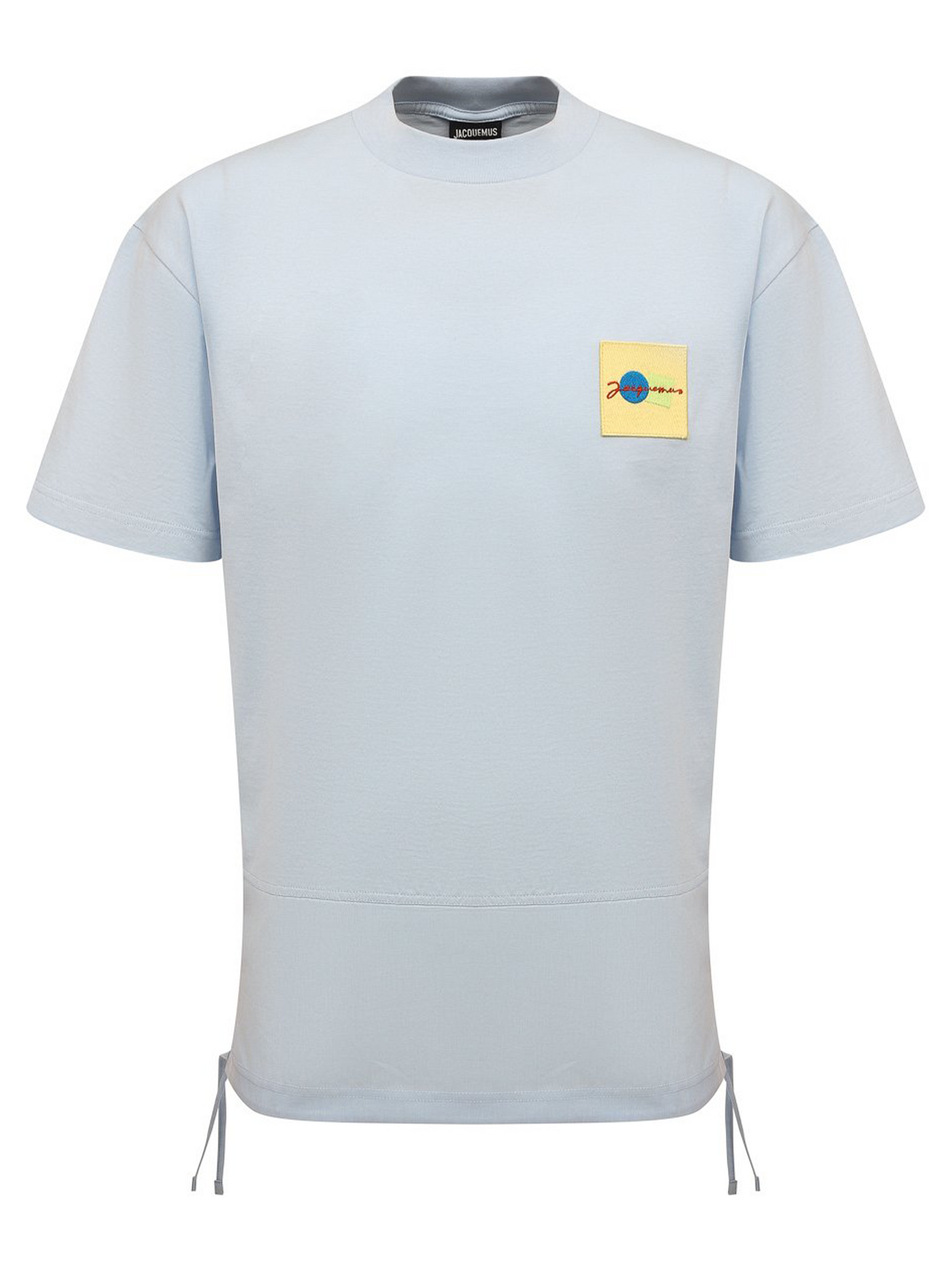 Jacquemus Noli Logo Patch T-Shirt in Blue