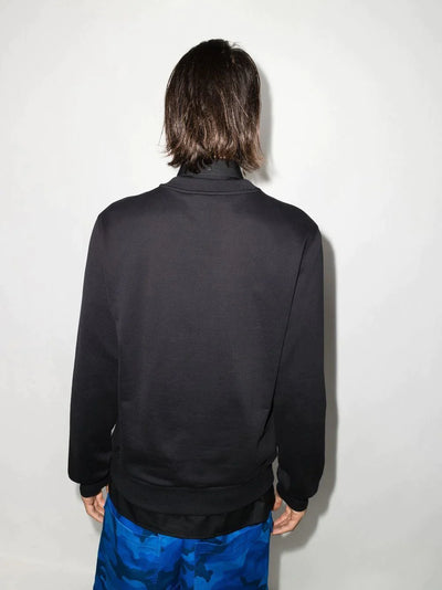 Dolce & Gabbana Jersey Sweatshirt with DG Embroidery Black