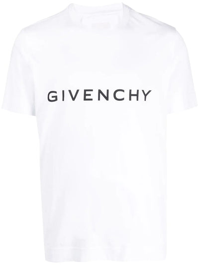 Givenchy Logo Print T-Shirt in White