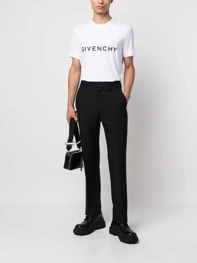 Givenchy Logo Print T-Shirt in White