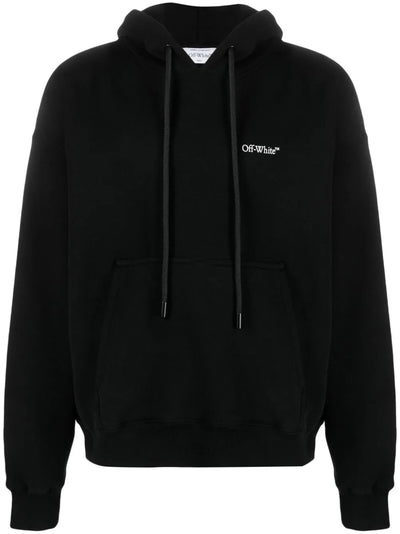 Off-White Lunar Arrow Skate Hoodie in Black