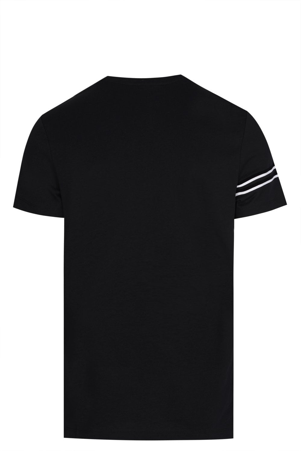 Balmain 3D Flocked Logo T-Shirt in Black